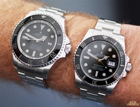 rolex submariner or sea dweller|rolex submariner vs deepsea.